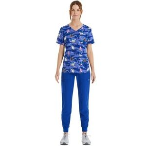 Scrubstar Women's Winter Chillin Scrub Top